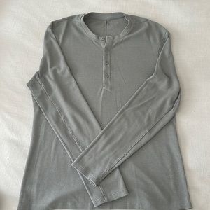 Men’s Long Sleeve Waffle Shirt - Lululemon